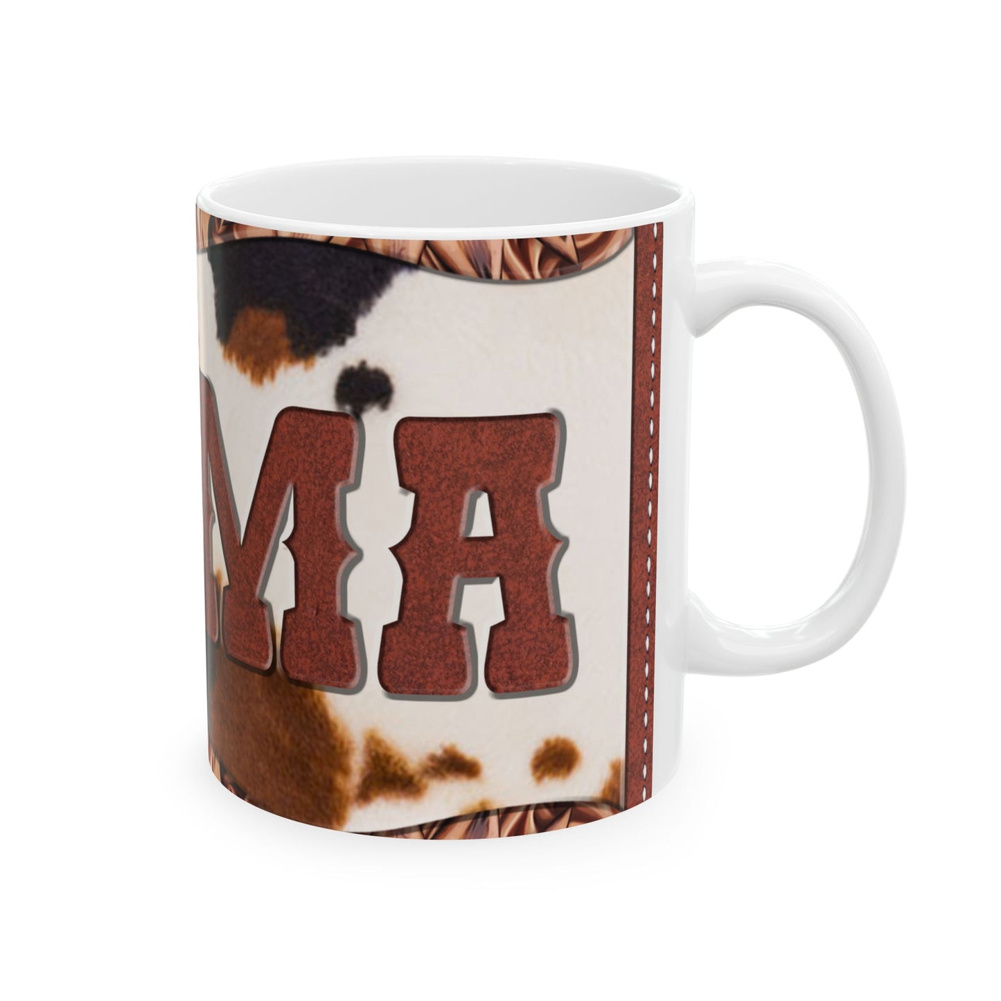 Ranch Cowhide MAMA Coffee Mug