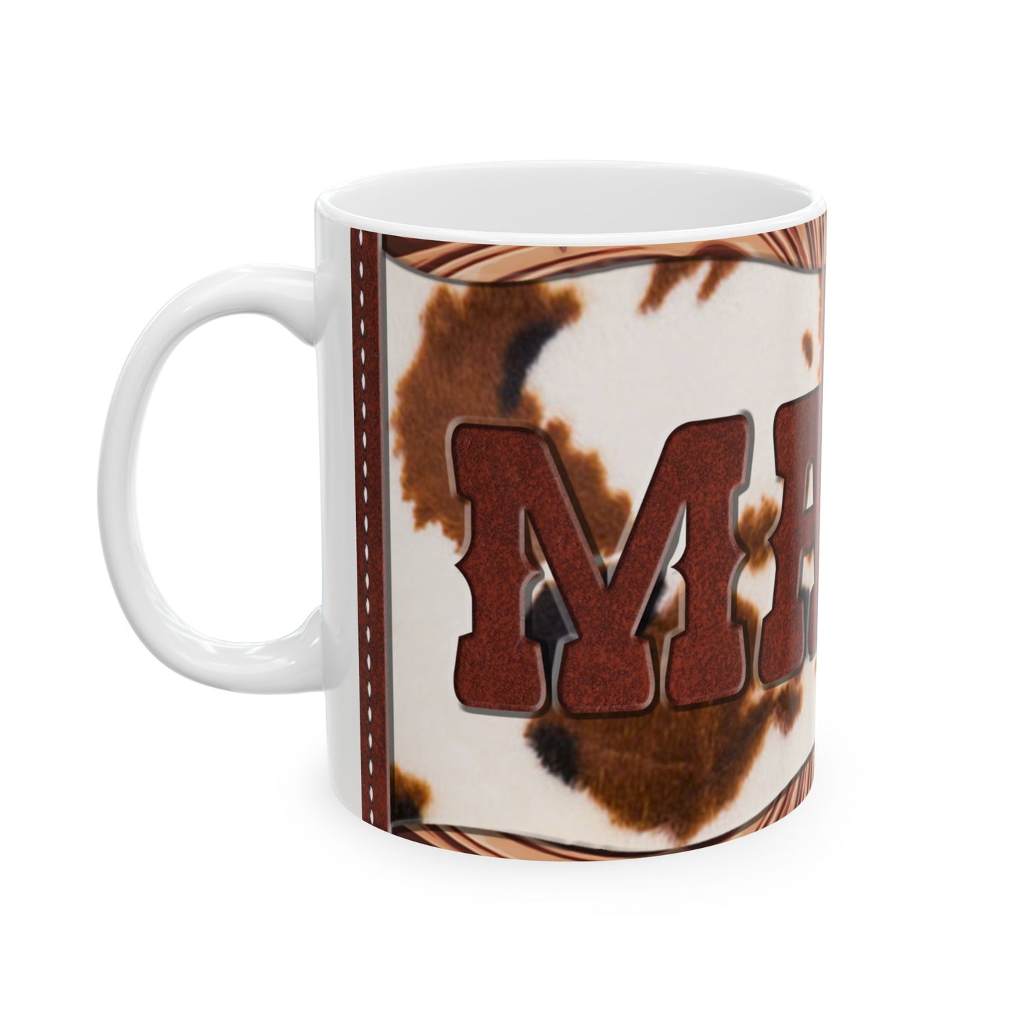 Ranch Cowhide MAMA Coffee Mug